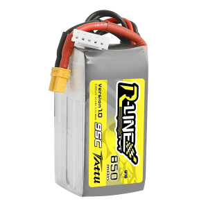 Аккумулятор для квадрокоптера DarwinFPV BabyApe II Tattu R-Line 850mAh 4S 14.8V 95C. Photo 3